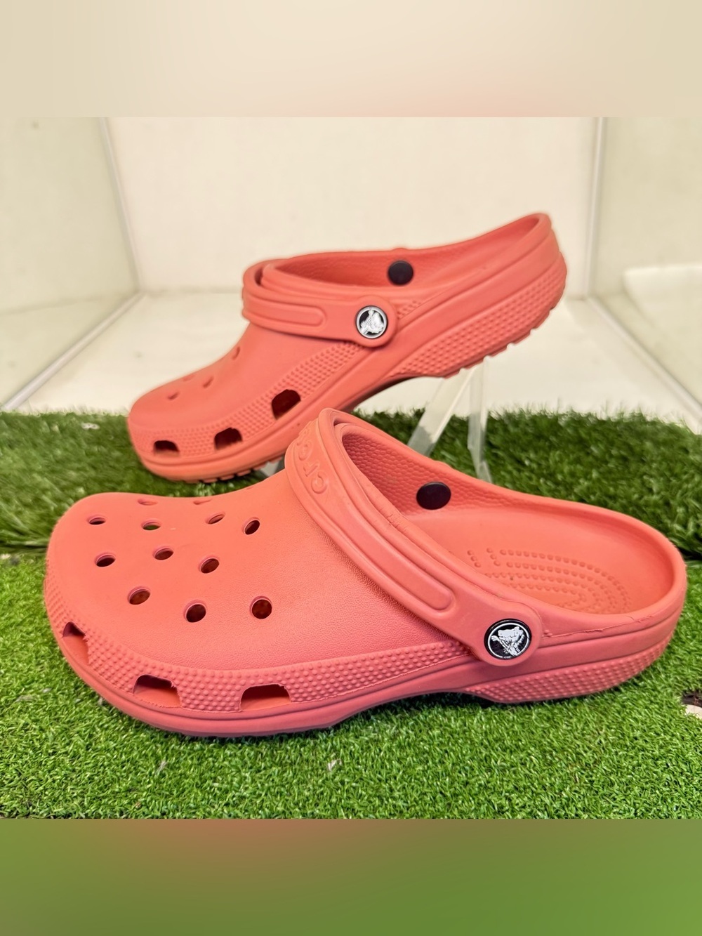 CROCS Women's Coral Slip-On Clog Mules